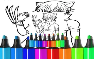 Anime Boys Coloring Pages - game thumbnail image