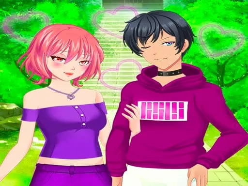 Anime Couples Dress Up Games - game thumbnail image