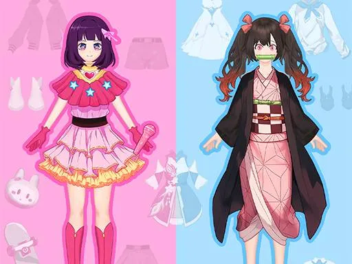 Anime Doll DIY Cosplay Girl - game thumbnail image