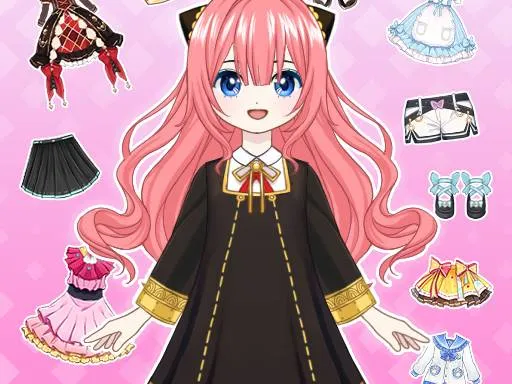 Anime Dress Up - Doll Dress Up - game thumbnail image