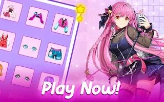 Anime Dress Up Moe Girl Games - game thumbnail image