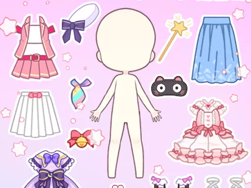 Anime Girl Dress Up - game thumbnail image