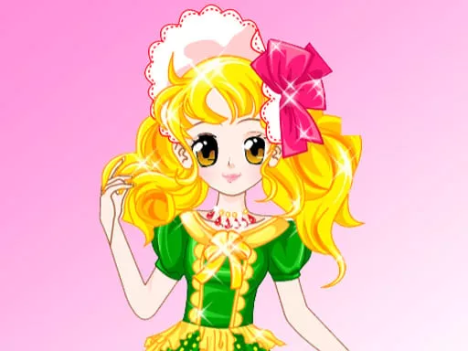Anime Girl Dressup - game thumbnail image