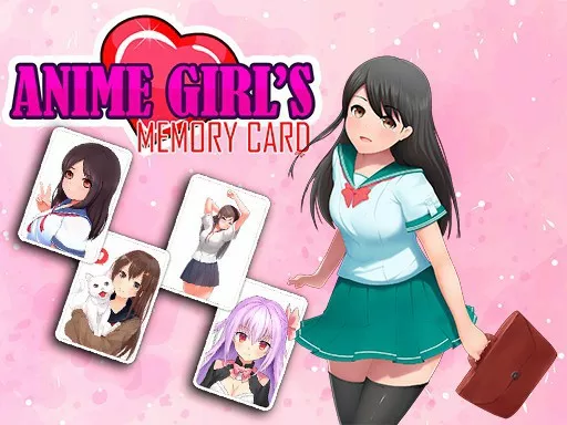 ANIME GIRLS MEMORY CARD - game thumbnail image