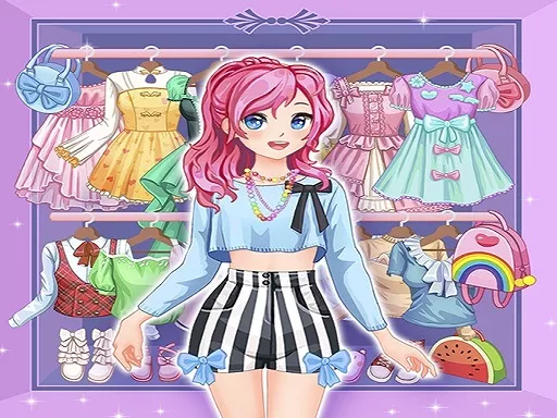 Anime Kawaii : Cute Dress Up Game - game thumbnail image