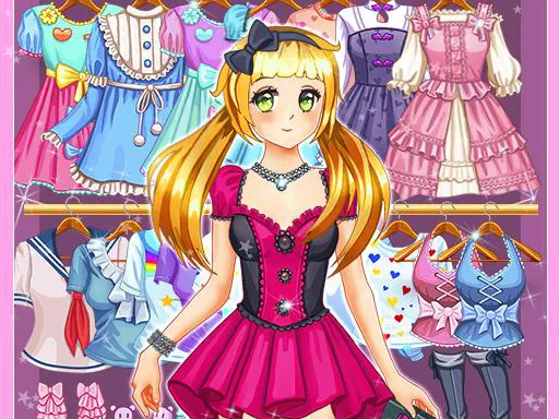 Anime Kawaii Dress Up Game - game thumbnail image