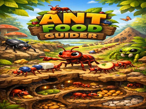 Ant food guider - game thumbnail image