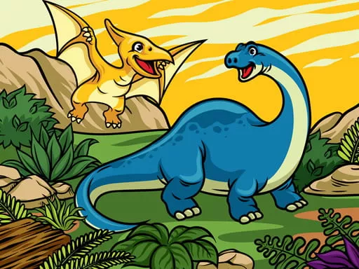 Antient Dinosaurs Memory - game thumbnail image