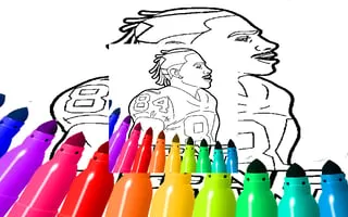 Antonio Brown Coloring Pages - game thumbnail image