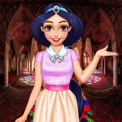 Arab Girls Dress-Up - Salon Makeup - game thumbnail image