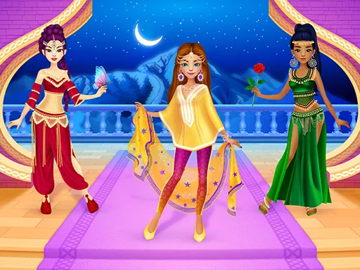 Arabian Princess Dress Up Game - game thumbnail image