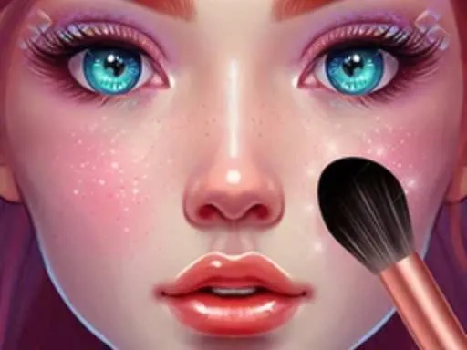 ASMR Makeover & Makeup Studio - game thumbnail image