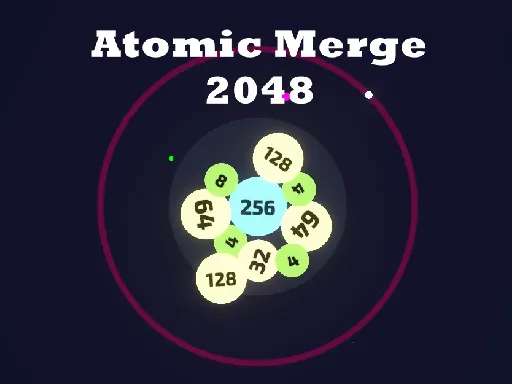 Atomic Merge 2048 - game thumbnail image