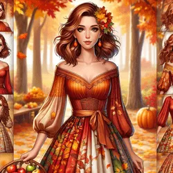 Autumn Fashion Game For Girls - game thumbnail image