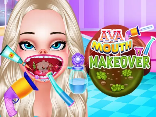 Ava Mouth Makeover - game thumbnail image