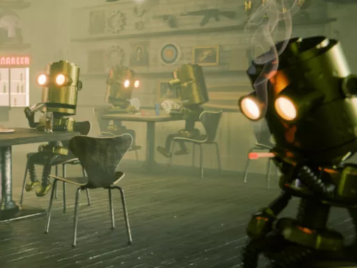 Awareness Game: The Robot Bar  - game thumbnail image