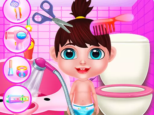 Baby Girl Daily Care - game thumbnail image