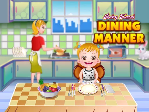 Baby Hazel Dining Manners - game thumbnail image