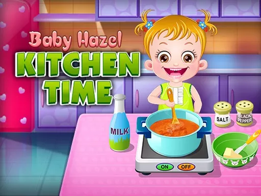Baby Hazel Kitchen Time - game thumbnail image