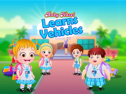 Baby Hazel Learns Vehicles - game thumbnail image