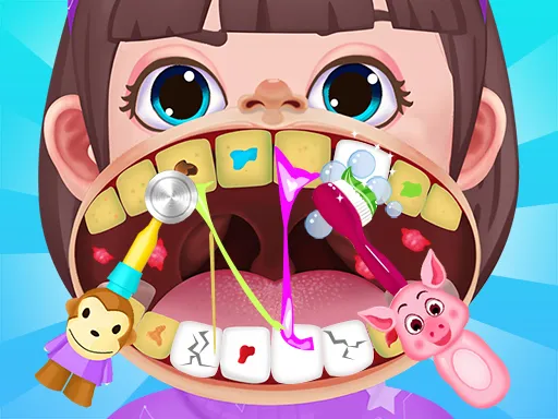 Baby Hospital Dentist Caring game thumbnail image