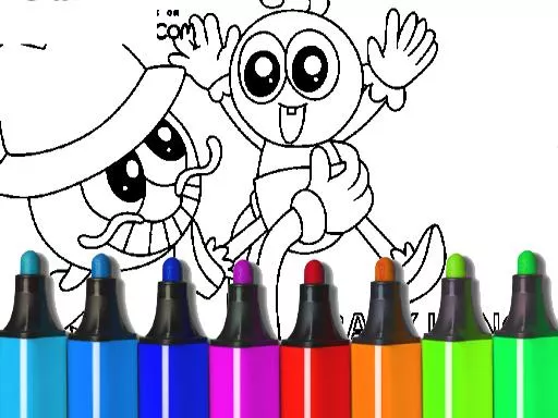 Baby Long Legs Coloring Pages - game thumbnail image