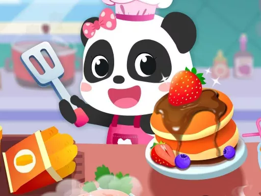 Baby Panda Breakfast Cooking - game thumbnail image