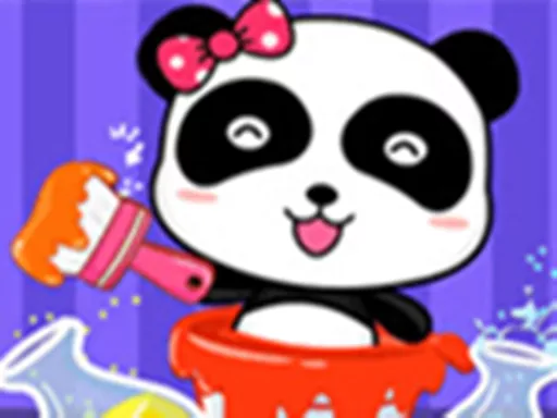 Baby Panda Color Mixing Studio - game thumbnail image