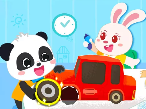 Baby Panda Kindergarten - game thumbnail image