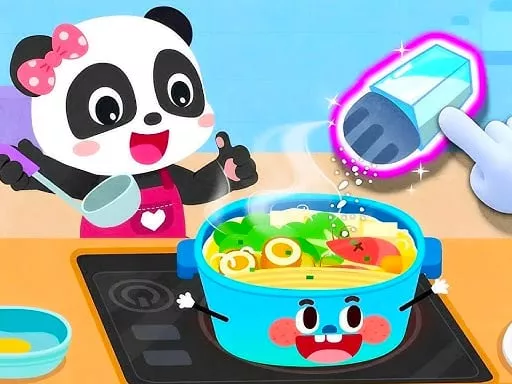 Baby Panda Magic Kitchen - game thumbnail image