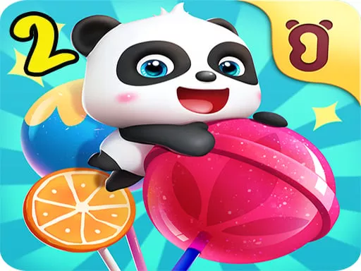 Baby Panda Run Carnival Christmas Amusement Park 2 - game thumbnail image