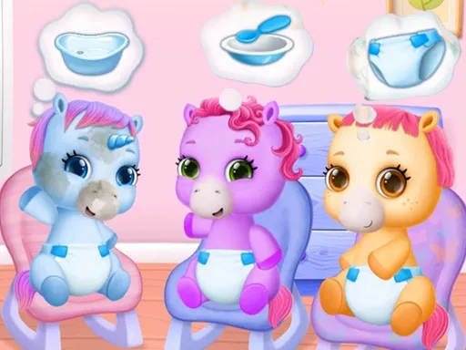 Baby Pony Sisters Care - game thumbnail image
