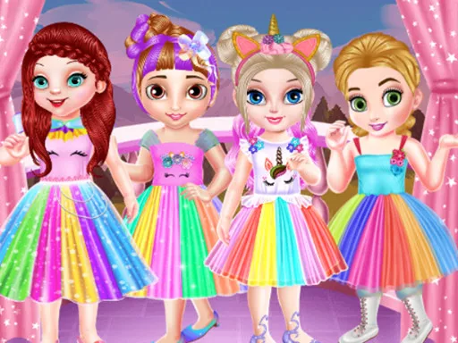 Baby Princesses Unicorn Party - game thumbnail image