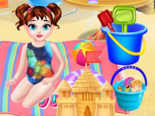 Baby Taylor At Beach - game thumbnail image