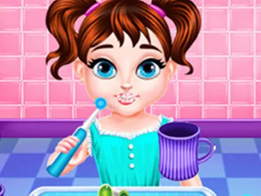 Baby Taylor Bed Time - Girl Game - game thumbnail image