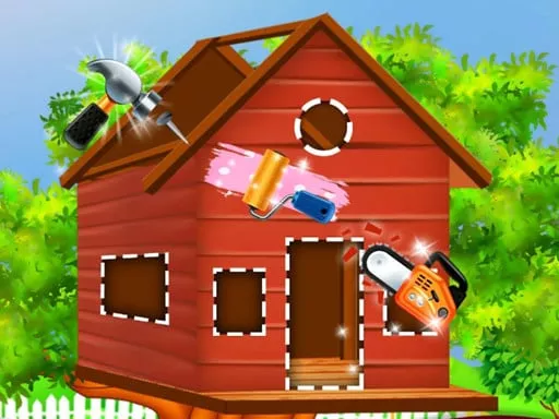 Baby Taylor Build A Treehouse - game thumbnail image