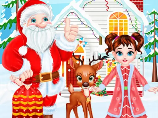 Baby Taylor Christmas Reindeer Fun - game thumbnail image