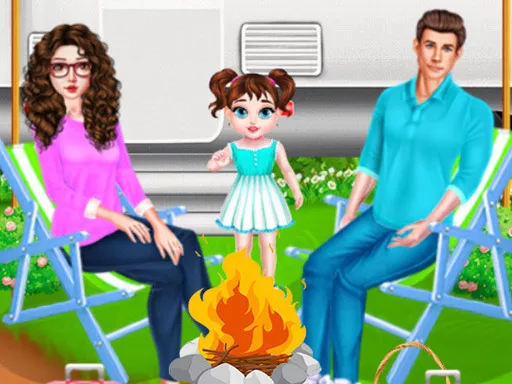 Baby Taylor Family Camping - game thumbnail image