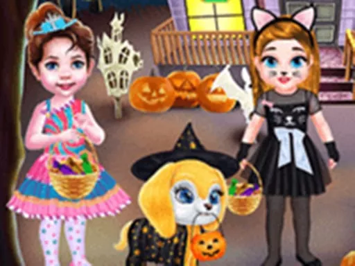 Baby Taylor Halloween Fun - Makeup &amp; Dressup - game thumbnail image