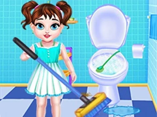 Baby Taylor House Cleaning - game thumbnail image