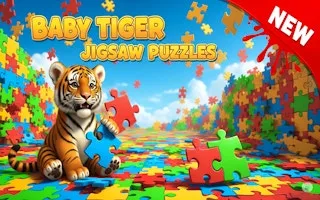 Baby Tiger Jigsaw Puzzles - game thumbnail image