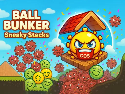 Ball Bunker: Sneaky Stacks - game thumbnail image
