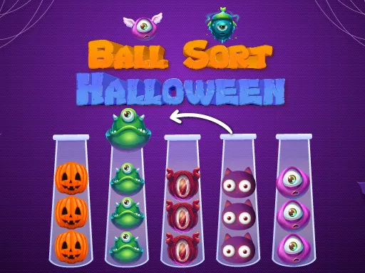 Ball Sort Halloween - game thumbnail image