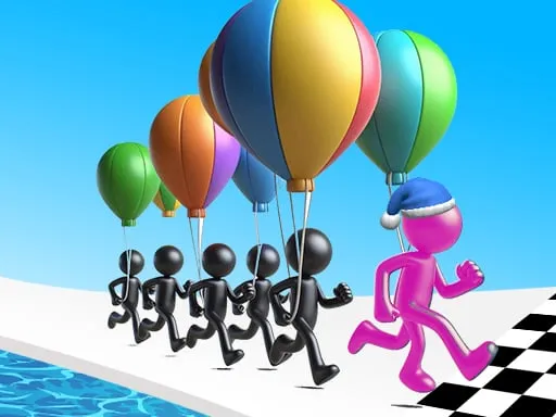 Ballon Race 3D - game thumbnail image