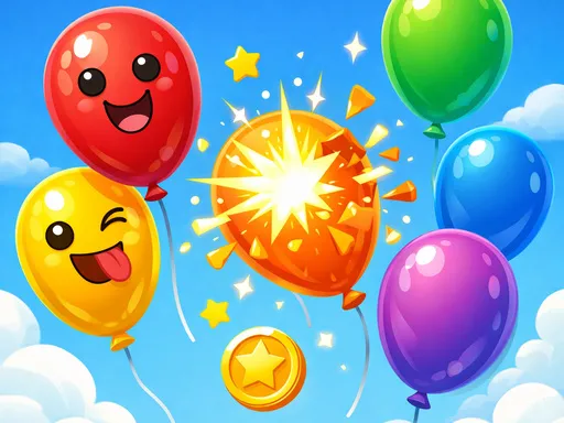 Balloon Buddies    Flat Edition - game thumbnail image