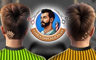 Barber Shop Hair Salon Sim - game thumbnail image