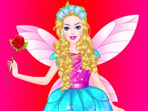 Barbie Angel Dress up - game thumbnail image