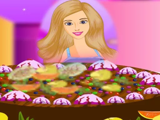 Barbie Cake Decorate - game thumbnail image
