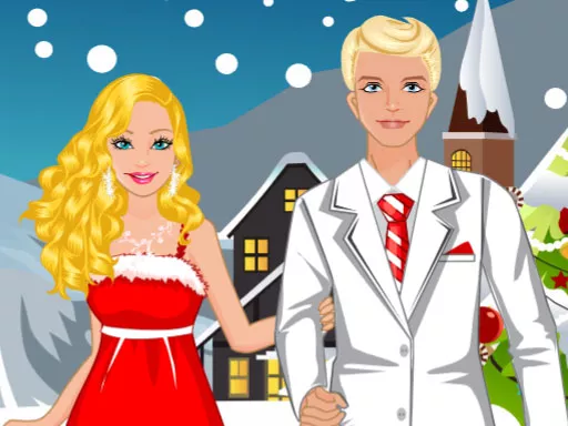 Barbie Christmas Dating - game thumbnail image