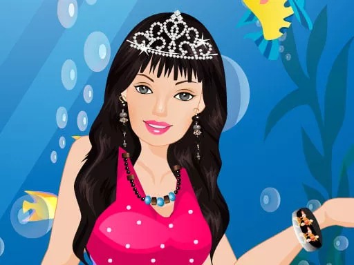 Barbie Mermaid Dressup - game thumbnail image